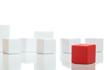 Obraz premium Red box