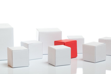 Obraz premium Red box