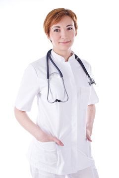 young actractive doctor