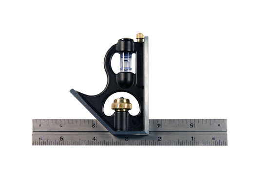 t-square isolated with clipping path