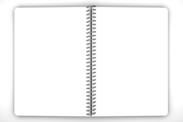 cuaderno abierto