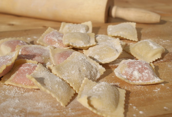 ravioli / nudelholz