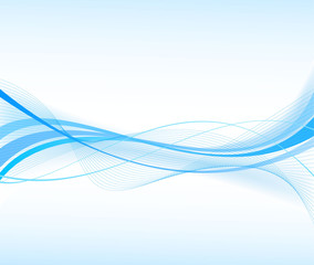 Abstract blue background vector