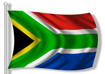flag southafrica