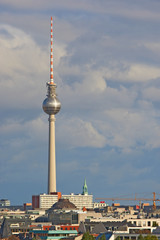 Obraz premium Berlin, Fernsehturm
