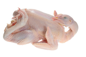 Fresh Whole Chicken Ready For Cooking © axway