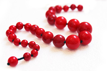 red necklace
