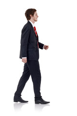 walking businessman