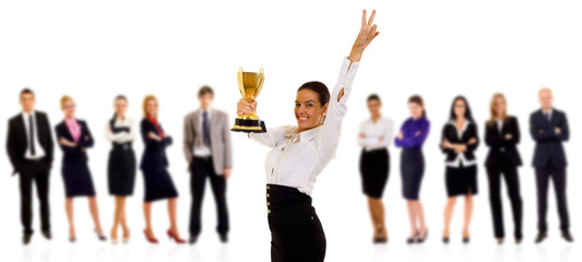 Obraz premium winning team