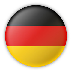 Round Pin Flag of Germany