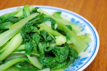 Green leafy vegetables
