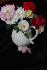 薔薇と花瓶