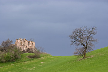 Verfallenes Landgut in Umbrien