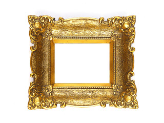 Old Gold Picture Frame
