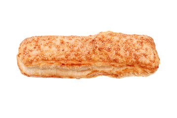 One fresh bun isolated