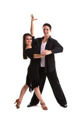 Ballroom Dancers Black 10
