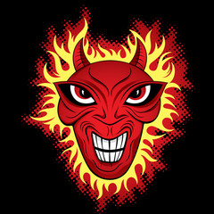 Angry Devil Monster