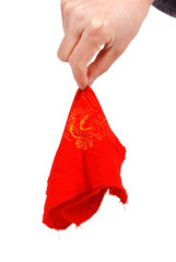 a china handkerchief