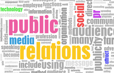 Fototapeta premium Public Relations