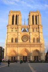 Fototapeta na wymiar Die Kathedrale Notre Dame de Paris