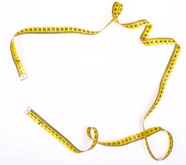 Tape measure frame