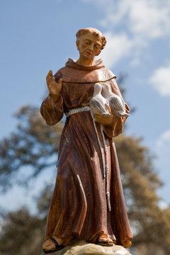 Statue Of Saint Francis Of Assisi