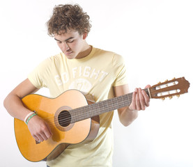 Obraz premium guitariste