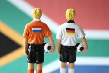Fototapeta premium Niderlande gegen Deutschland