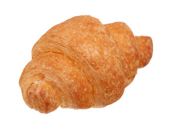 One fresh bun isolated