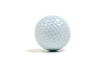 Isolated Golf Ball