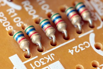 resistors in a row