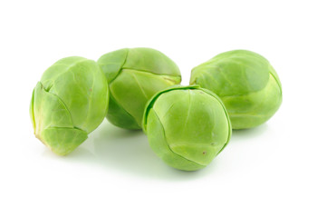 Green brussels sprouts