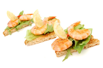Prawn snack