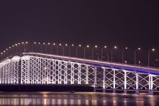 Huge Bridge In Macau