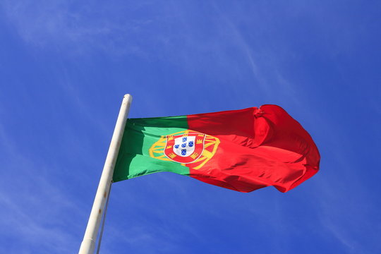Die Flagge Portugals