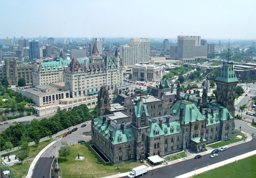 government buildings in Ottawa, Canada