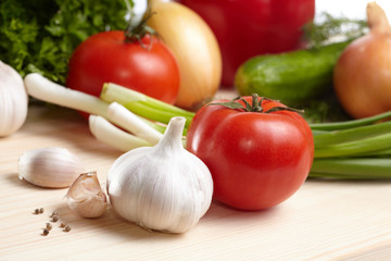 Fresh vegetables