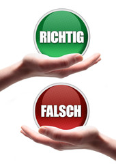 Richtig, Falsch