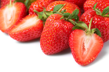 Fresh and tasty strawberries