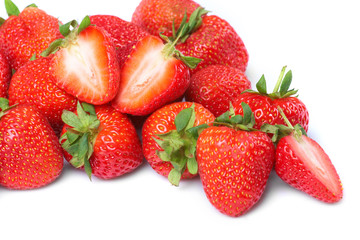 Fresh and tasty strawberries