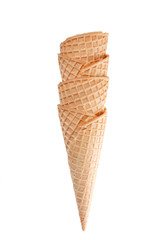 ice cream cones.