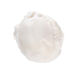 Scoop of vanilla ice cream