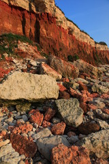 Cliffs at Old Hunstanton, Norfolk, England