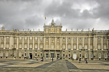 Fototapeta na wymiar Palacio de Oriente, Madrid