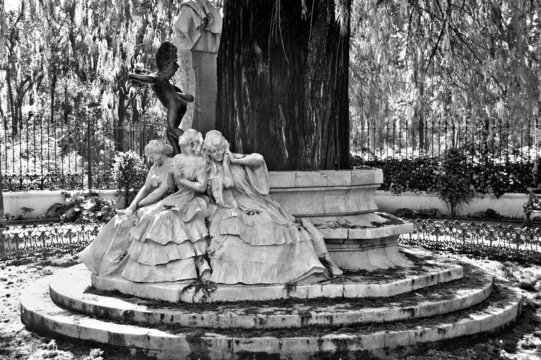 Gustavo Adolfo Becquer Monument, Seville