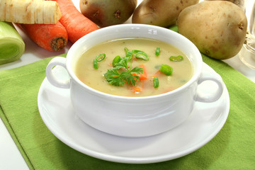 Kartoffelcremesuppe