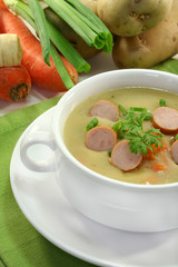 Kartoffelcremesuppe