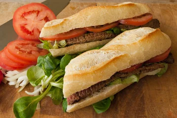 Tuinposter sandwich © solivo