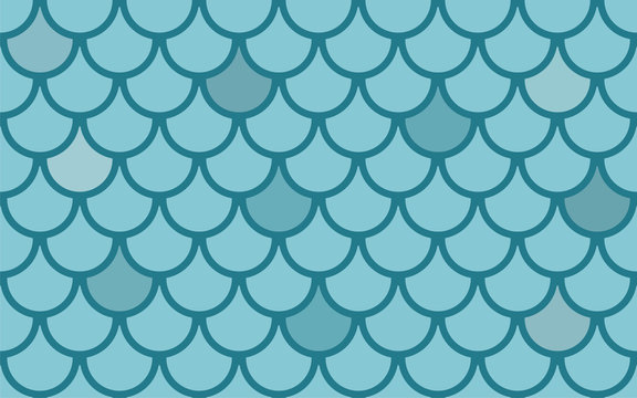 Seamless   vector texture with fish scales