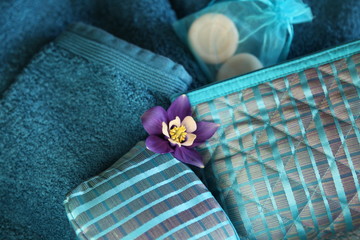 Wellnessset in türkis